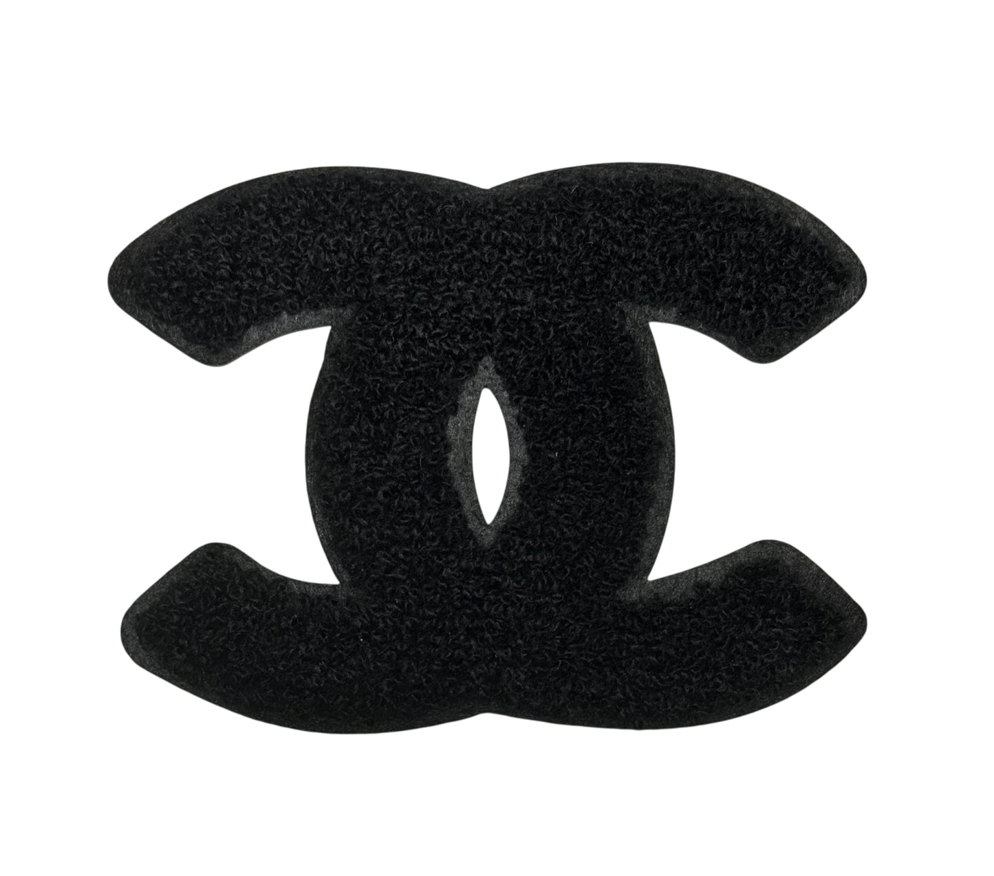 CC Black Chenille Patch