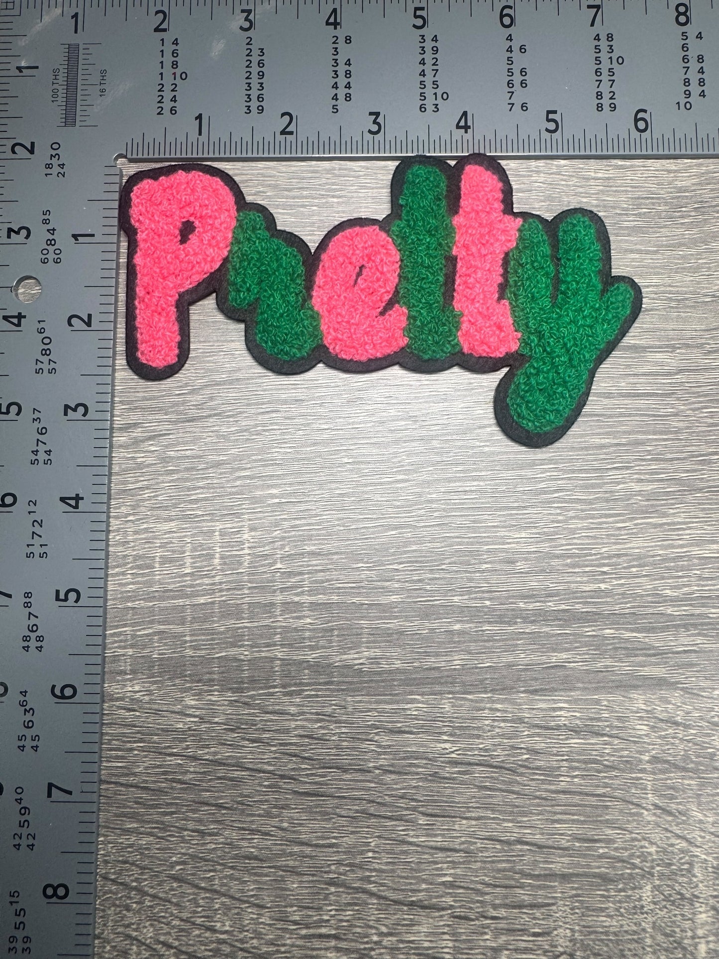 Pretty Chenille Patch