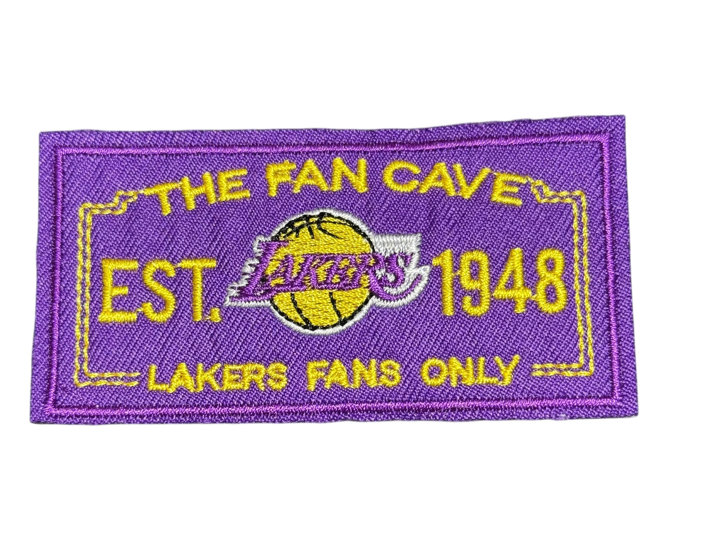 Lakers 1948 Fan Cave Ticket Patch