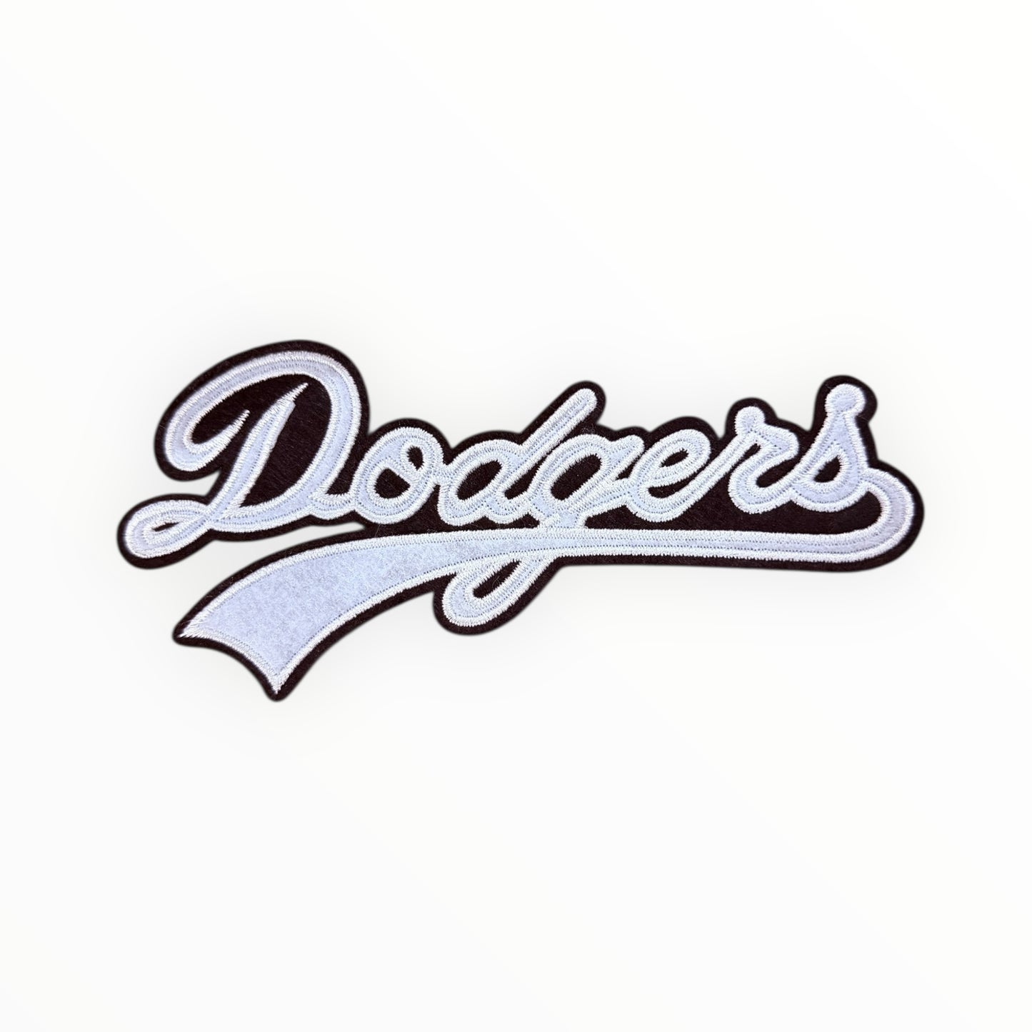 Dodgers Script Embroidered Patch