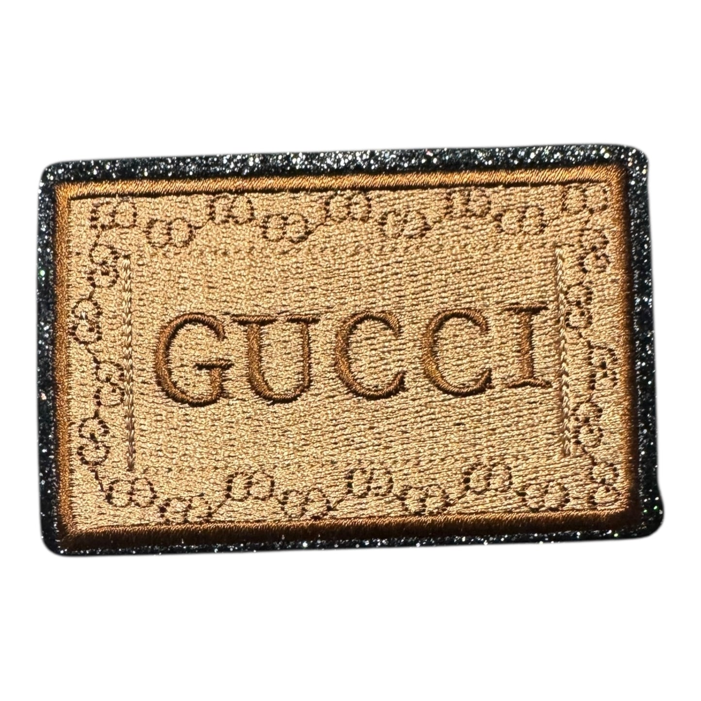 GG-INSPIRED BROWN RECTANGLE WORD