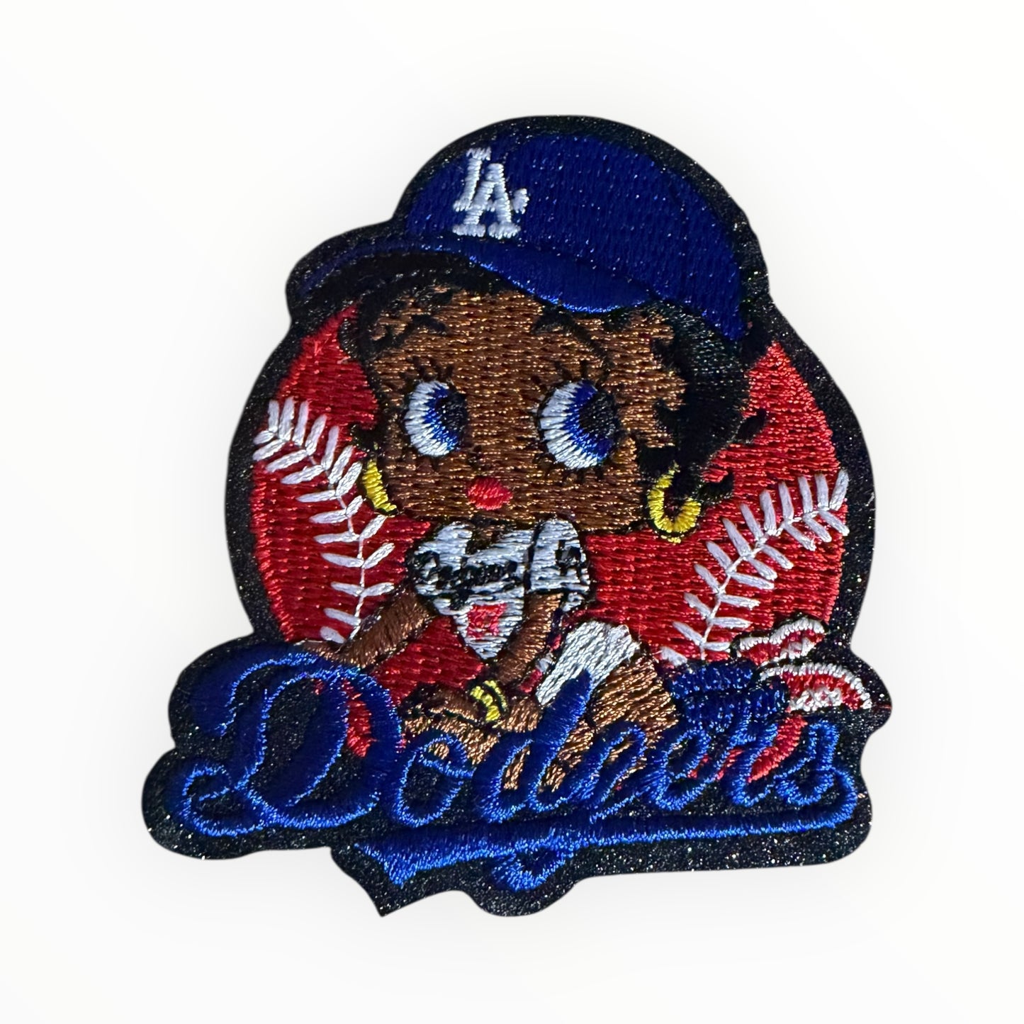 Dodgers character patch