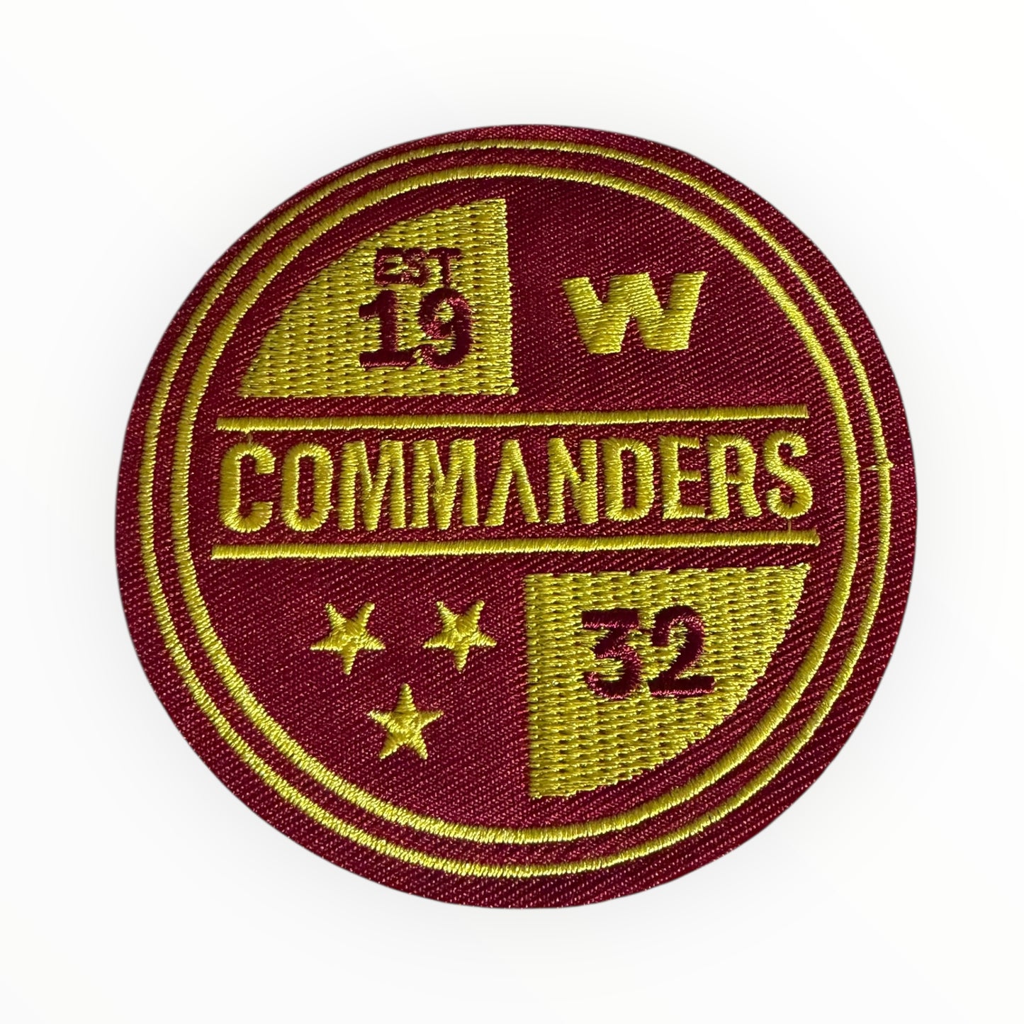 Washington commanders round patch