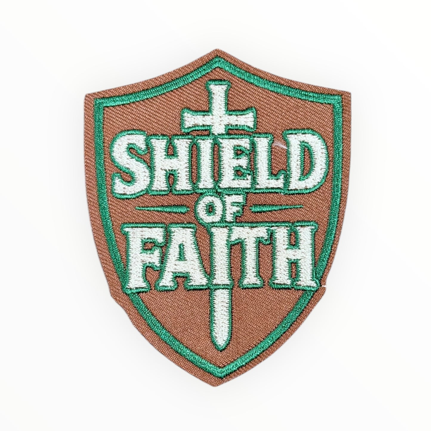 Shield of Faith – Christian Crest Patch