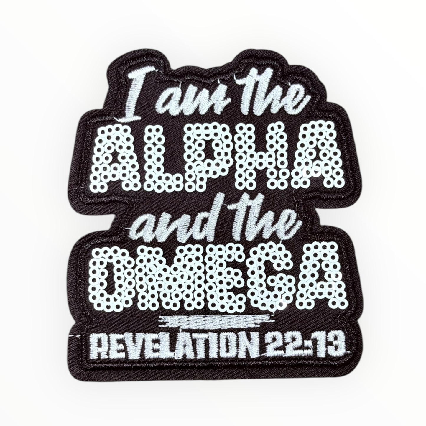 I Am the Alpha & Omega – Revelation 22:13 Patch