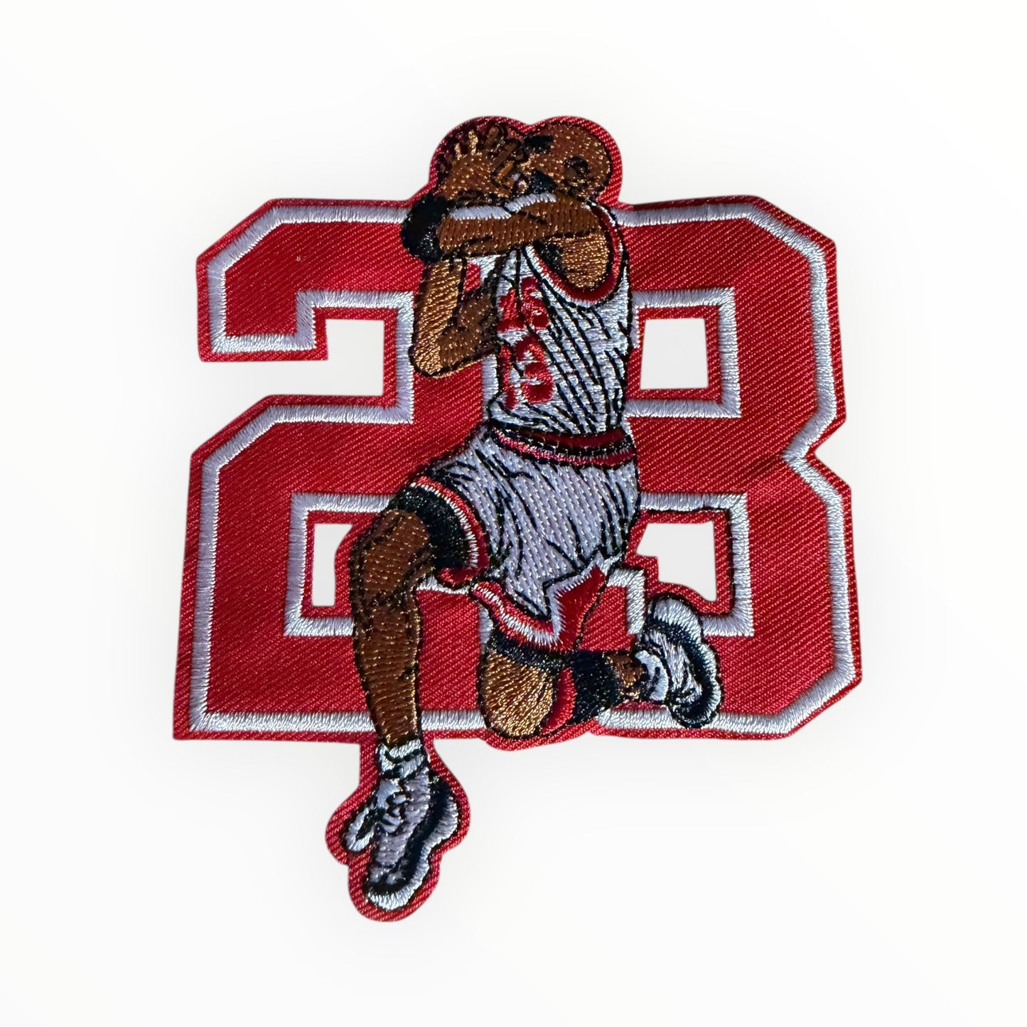 MJ basketball player 23 number patch