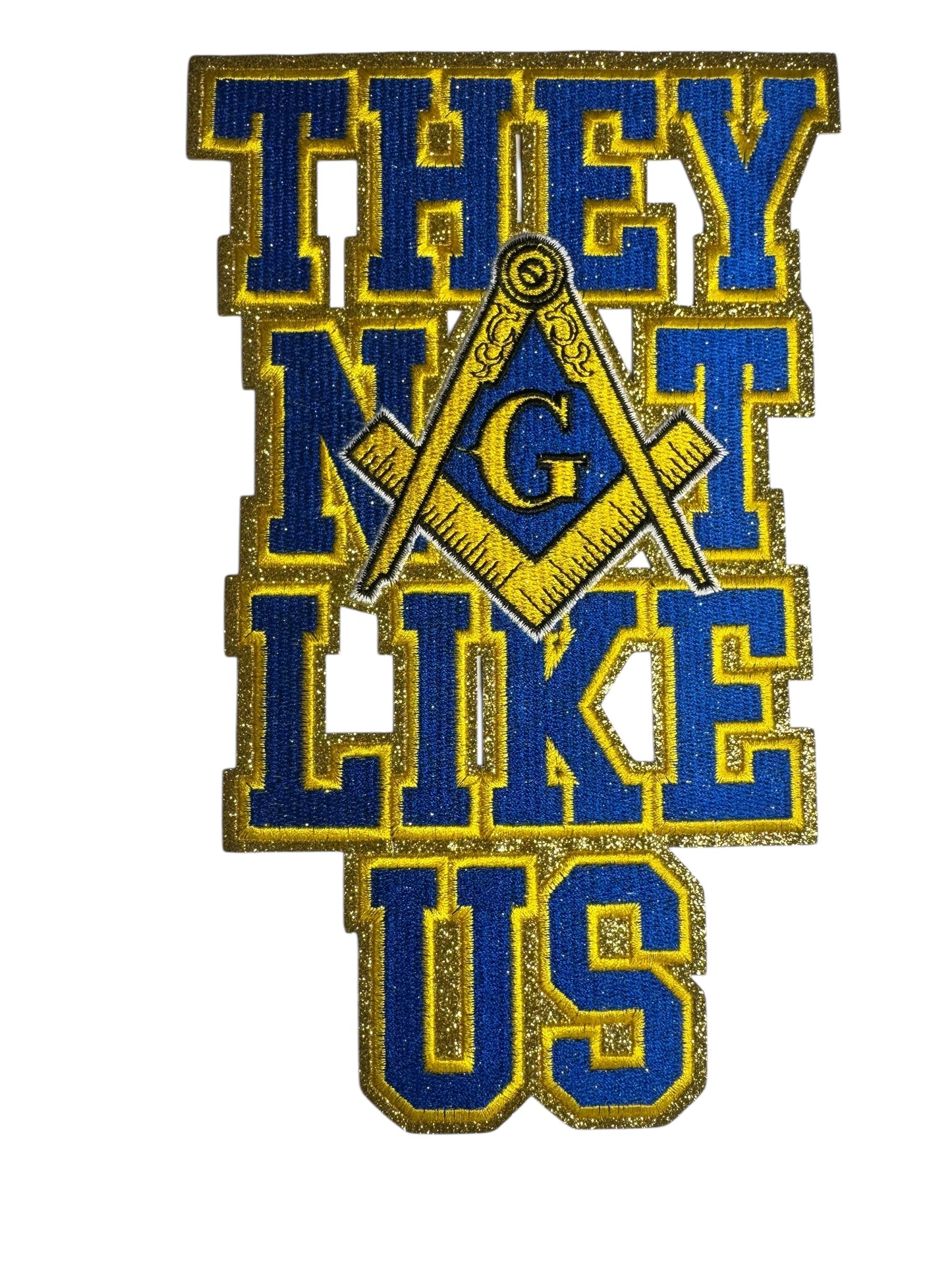 MASON THEY NOT LIKE US JACKET/SHIRT PATCH