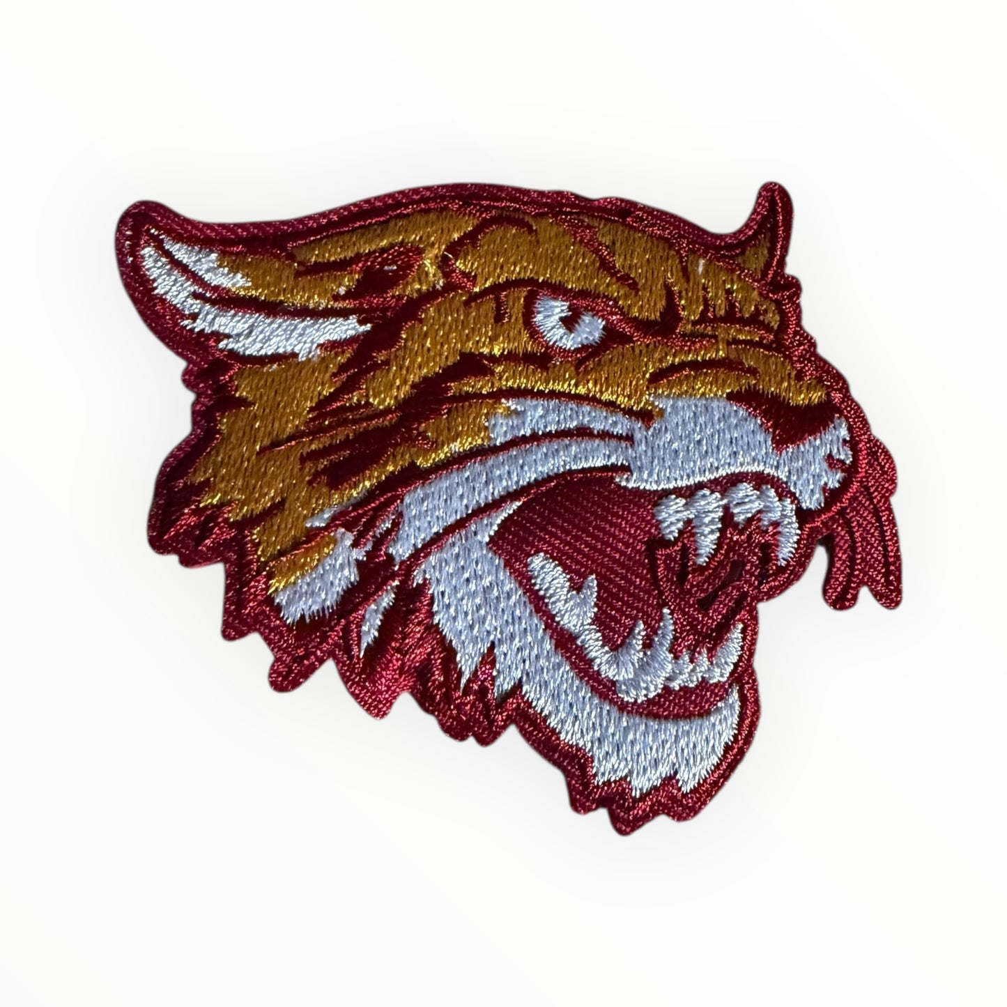 BCU Wildcat head mascot patch