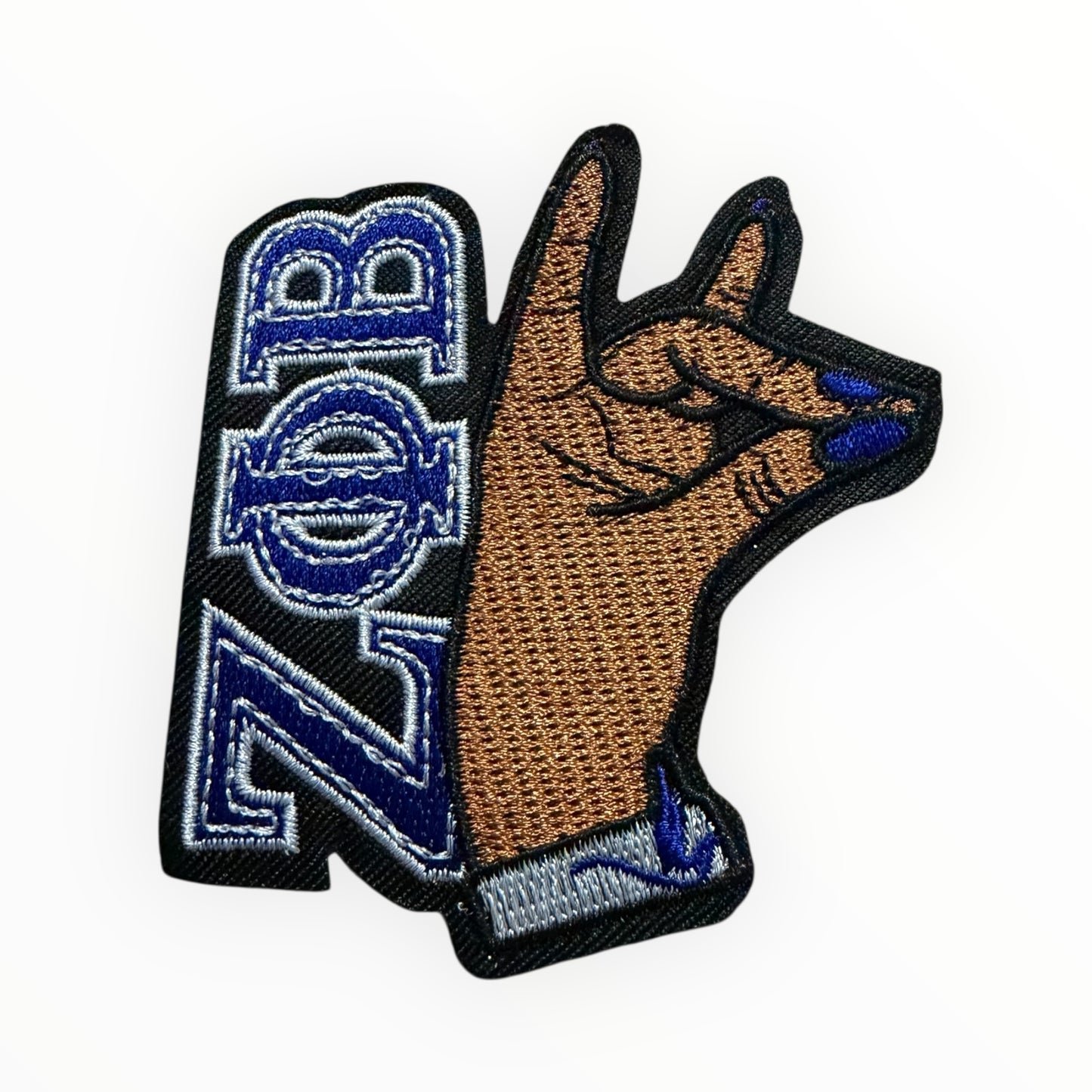 Zeta hand sign patch