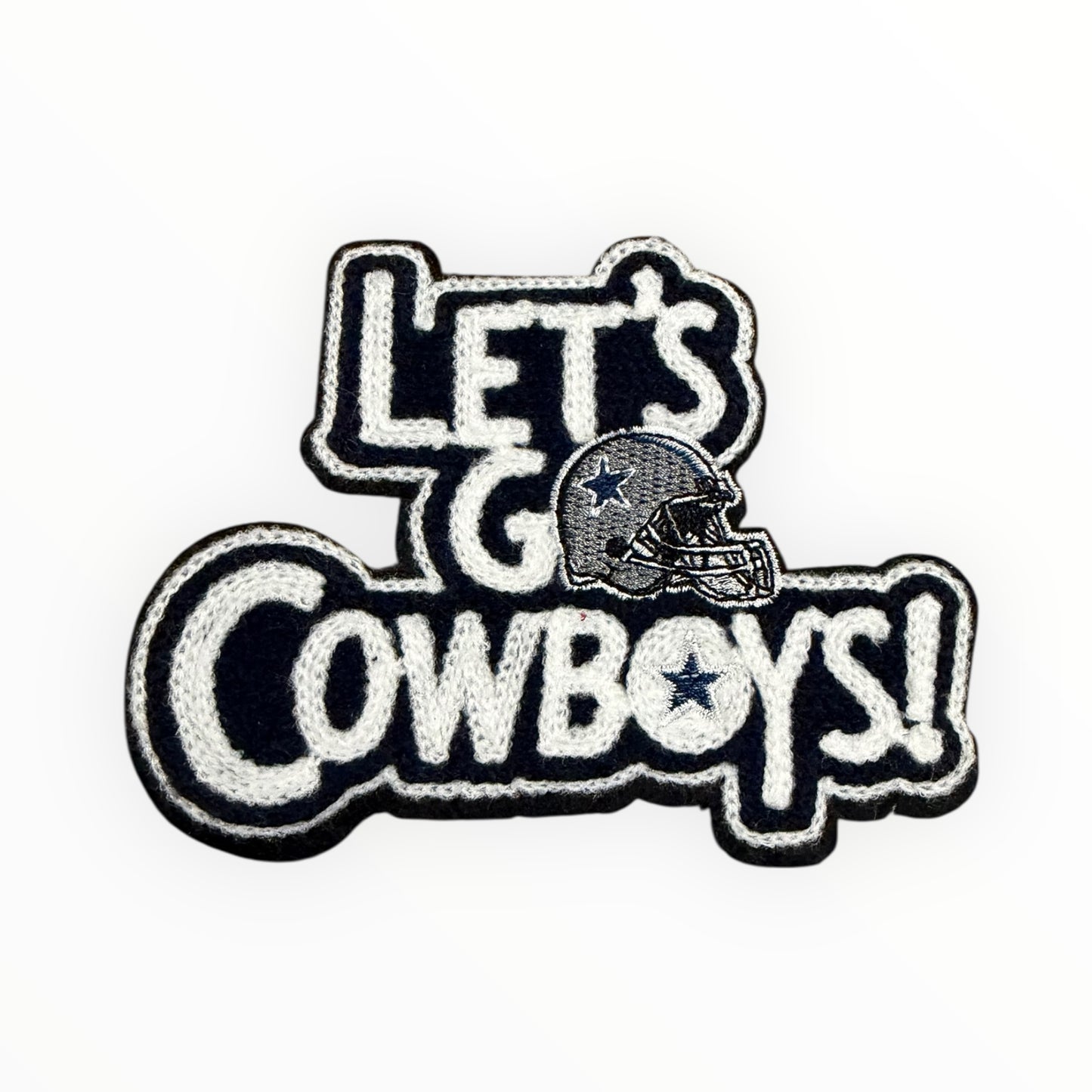 Let’s go cowboys football patch