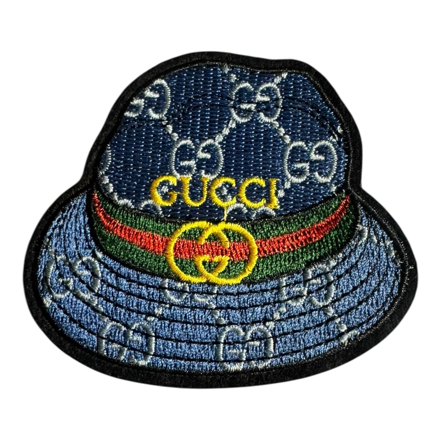 GG INSPIRED DENIM BUCKET HAT