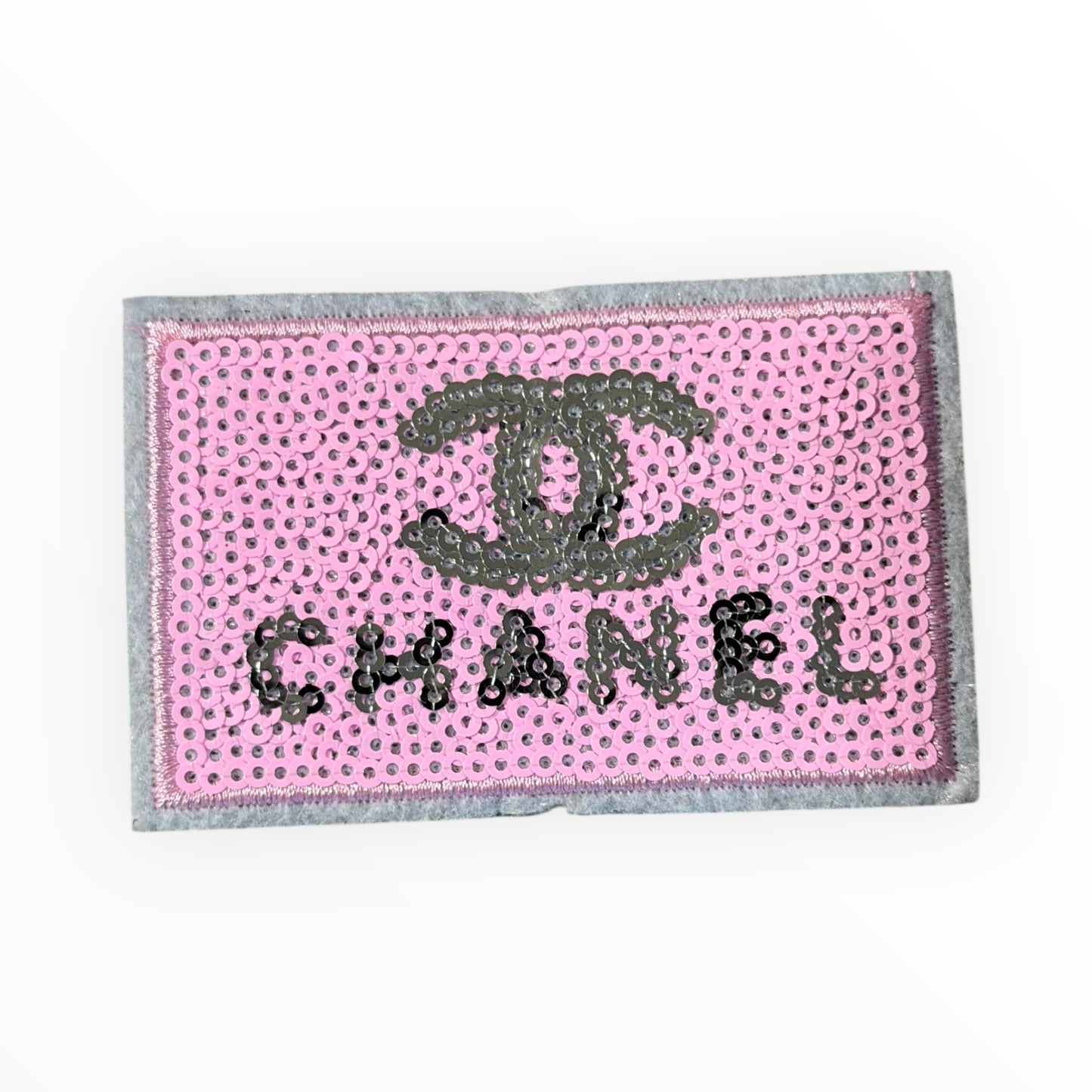 CC Pink square apllique