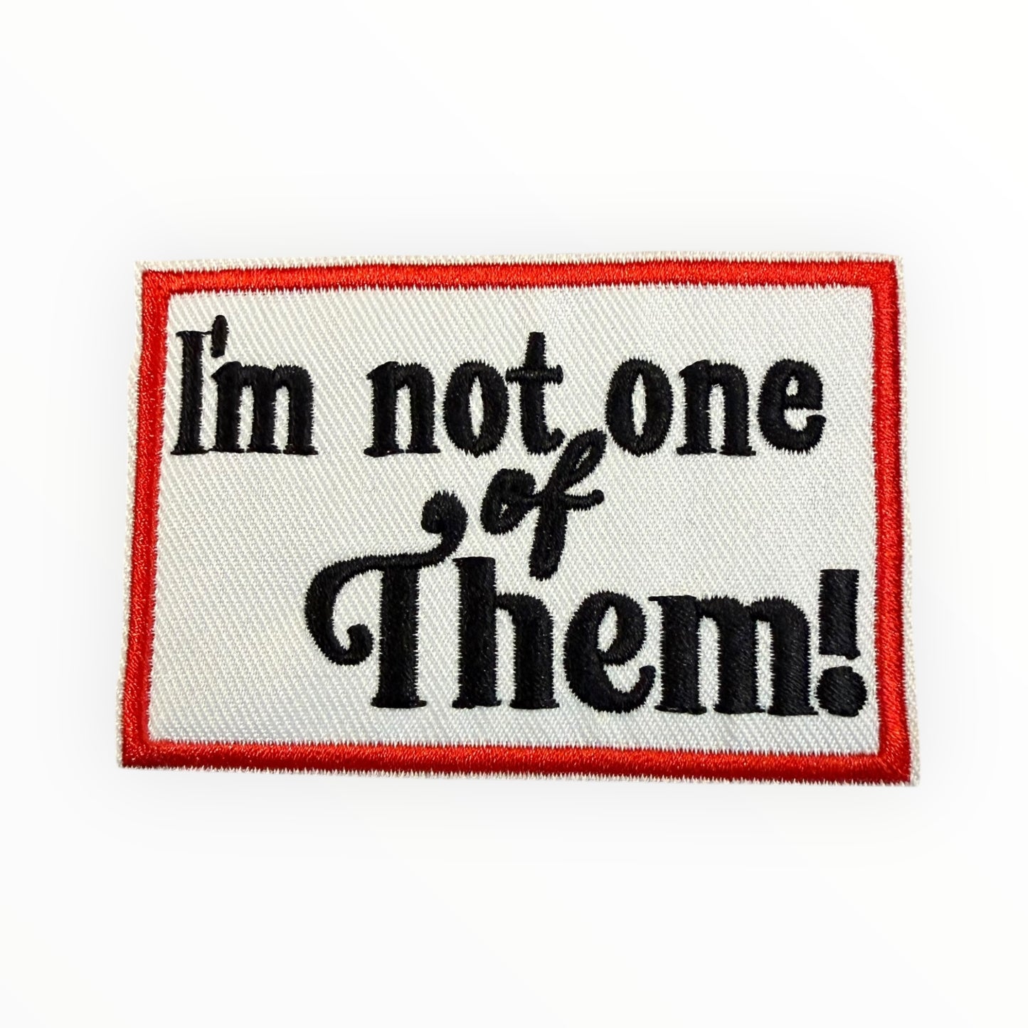 I’m not one of them patch
