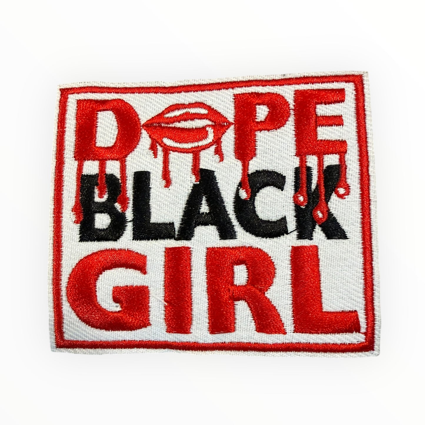Dope black girl statement patch