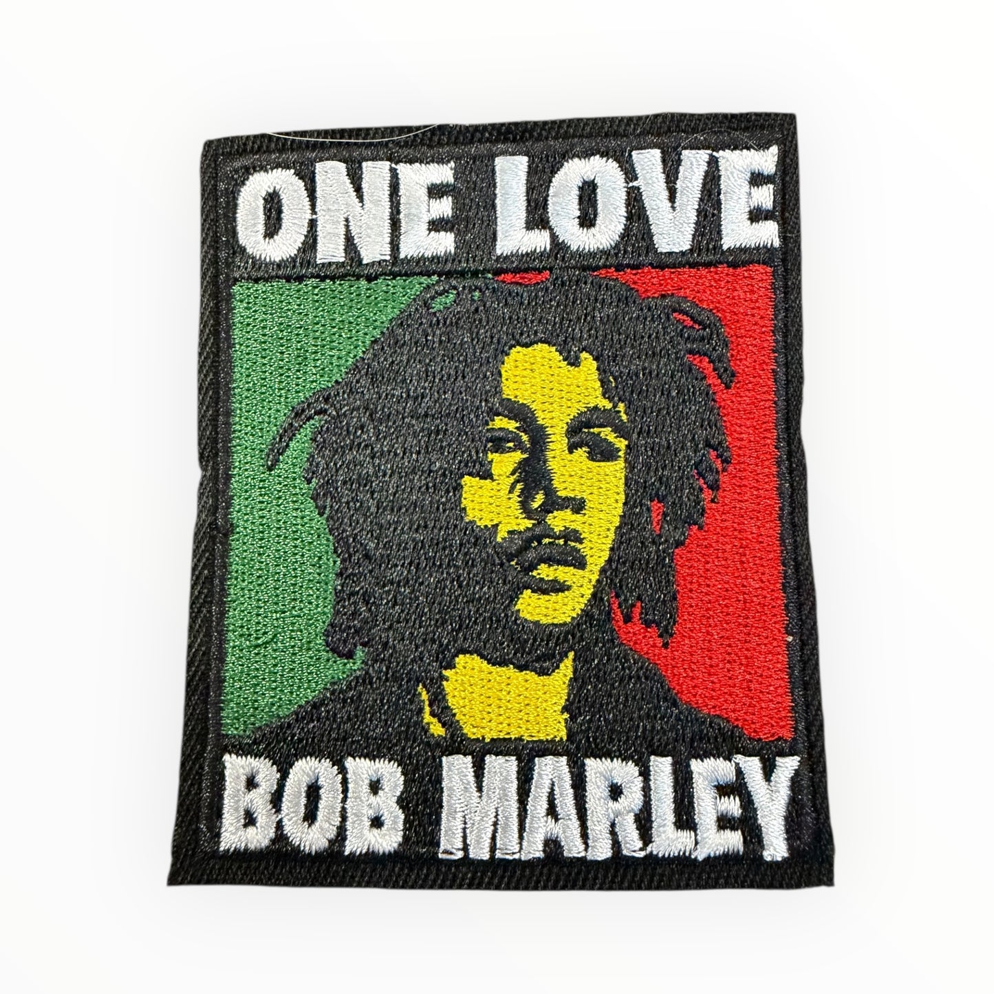 One love bob marley inspired patch