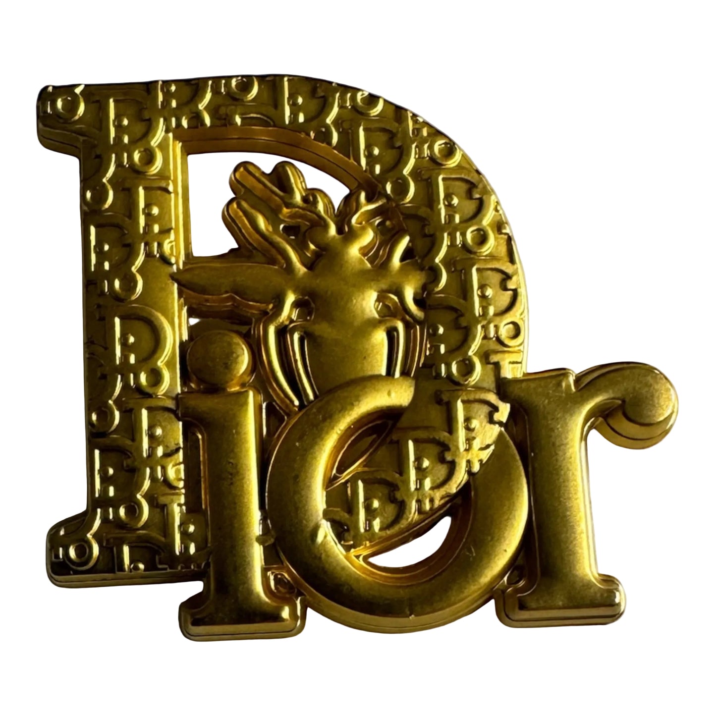 Gold “Dior” Bee Brooch – Designer-Inspired Luxury Statement Pin