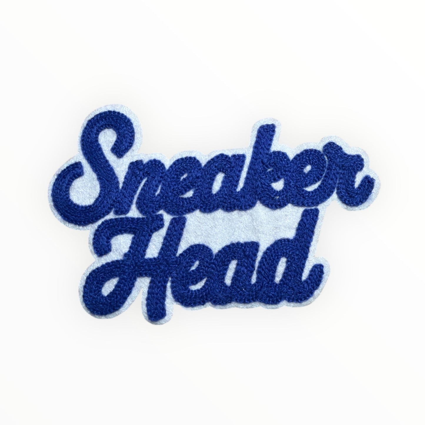 Sneaker Head Embroidered Patch