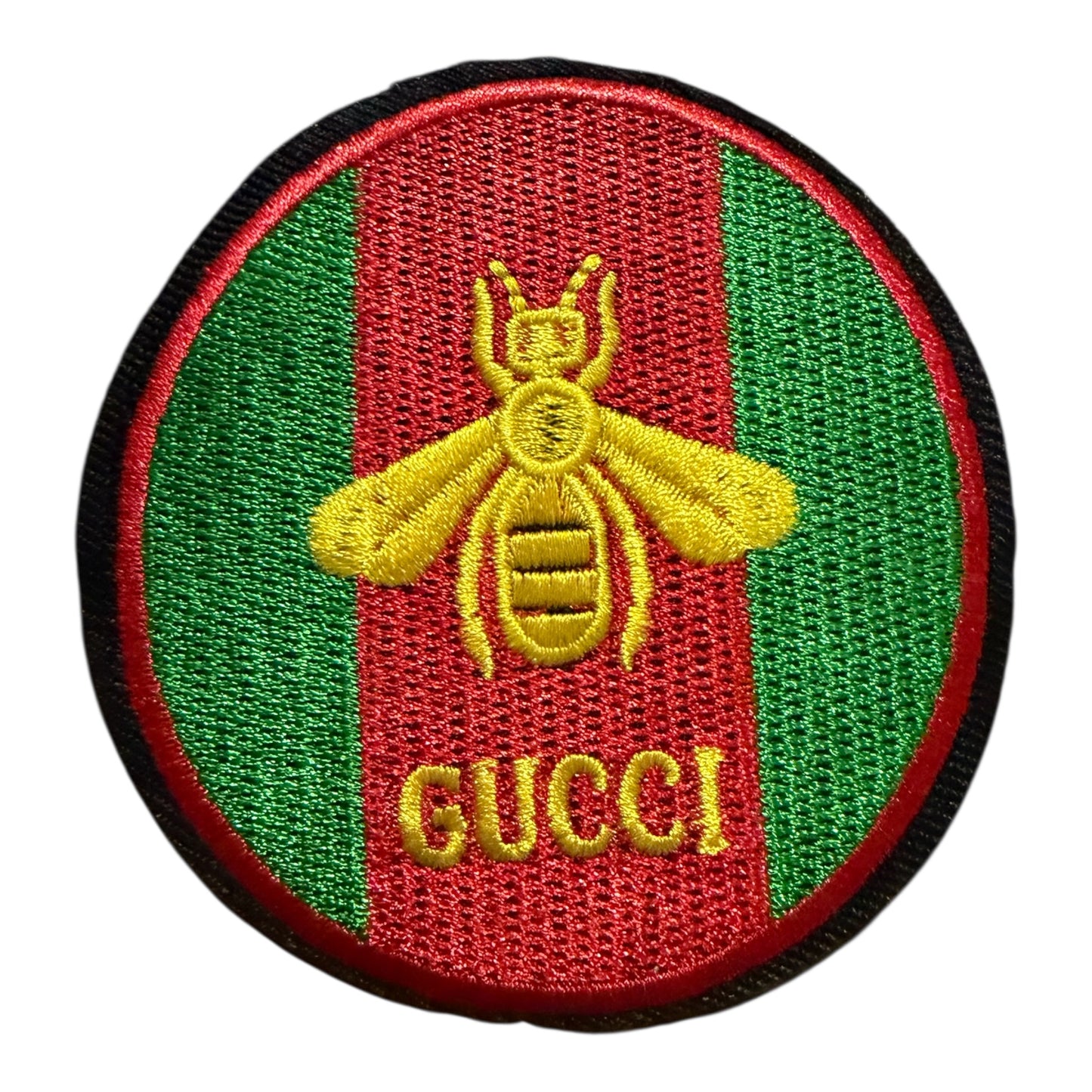 GG Bee Green Circle W/Red stripe