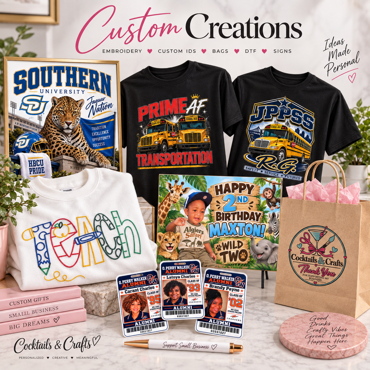 Custom Designs & Creations