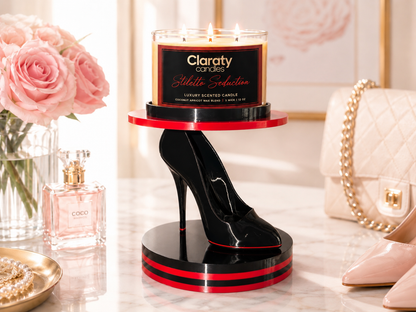 Stiletto Candle Holder | Cocktails & Crafts x Claraty Candles Collaboration