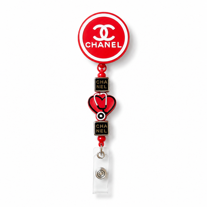 Handmade Beaded Badge Reels – Nurse, Faith & Fashion Inspired Designs