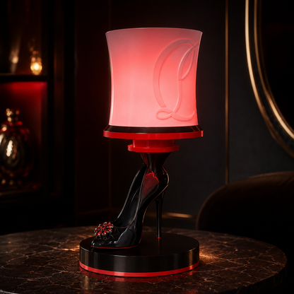 Stiletto Statement Lamp – 3D Printed High Heel Table Lam
