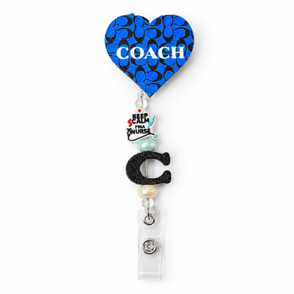 Handmade Beaded Badge Reels – Nurse, Faith & Fashion Inspired Designs