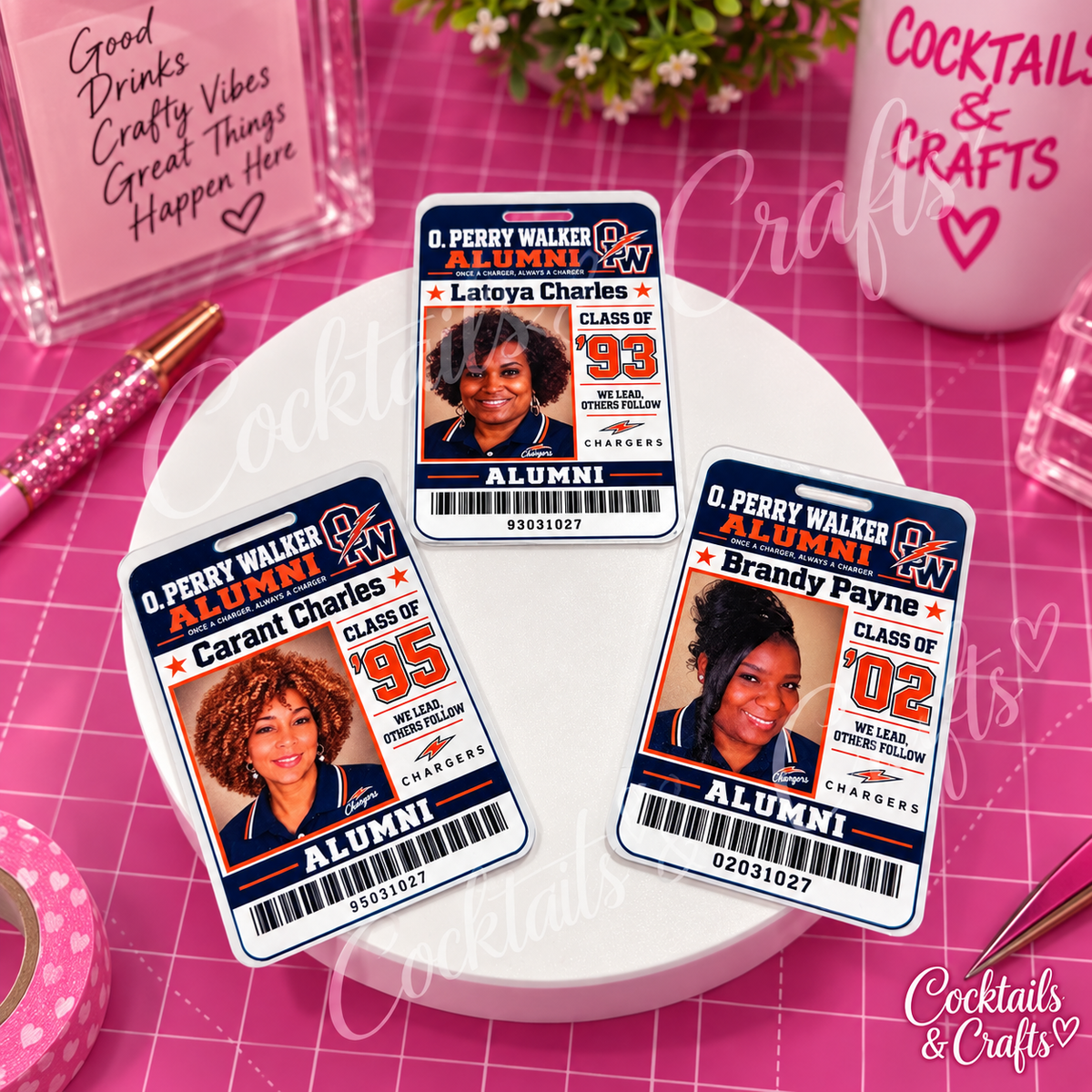 Personalized Photo Badge