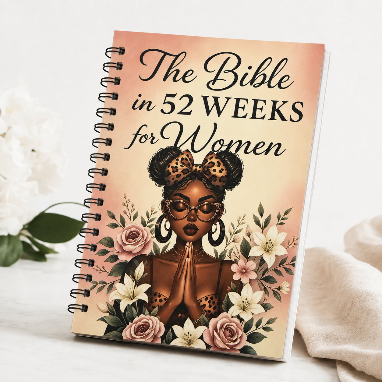 The Bible in 52 Weeks for Women | Spiral-Bound Yearlong Bible Study & Devotional Journal