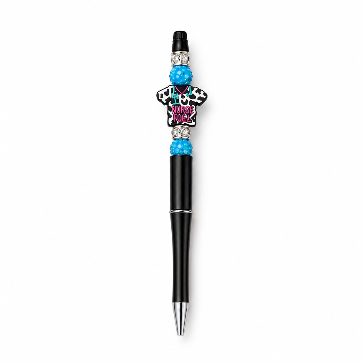 Handmade Beaded Pens – Silicone, Resin & 3D Printed Bead Designs