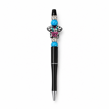 Handmade Beaded Pens – Silicone, Resin & 3D Printed Bead Designs