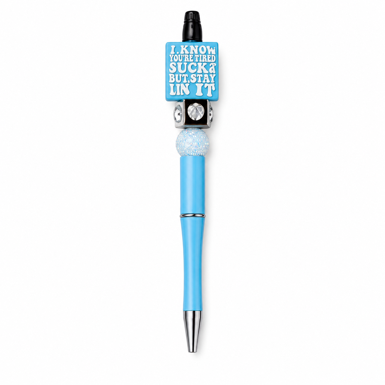 Handmade Beaded Pens – Silicone, Resin & 3D Printed Bead Designs