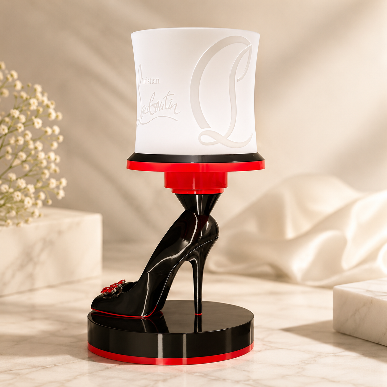 Stiletto Statement Lamp – 3D Printed High Heel Table Lam