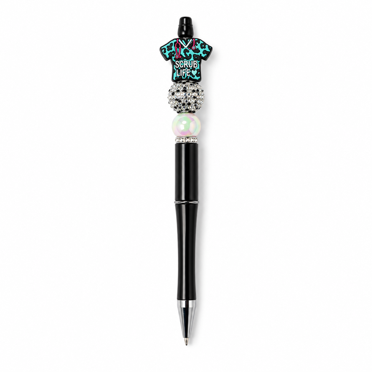 Handmade Beaded Pens – Silicone, Resin & 3D Printed Bead Designs