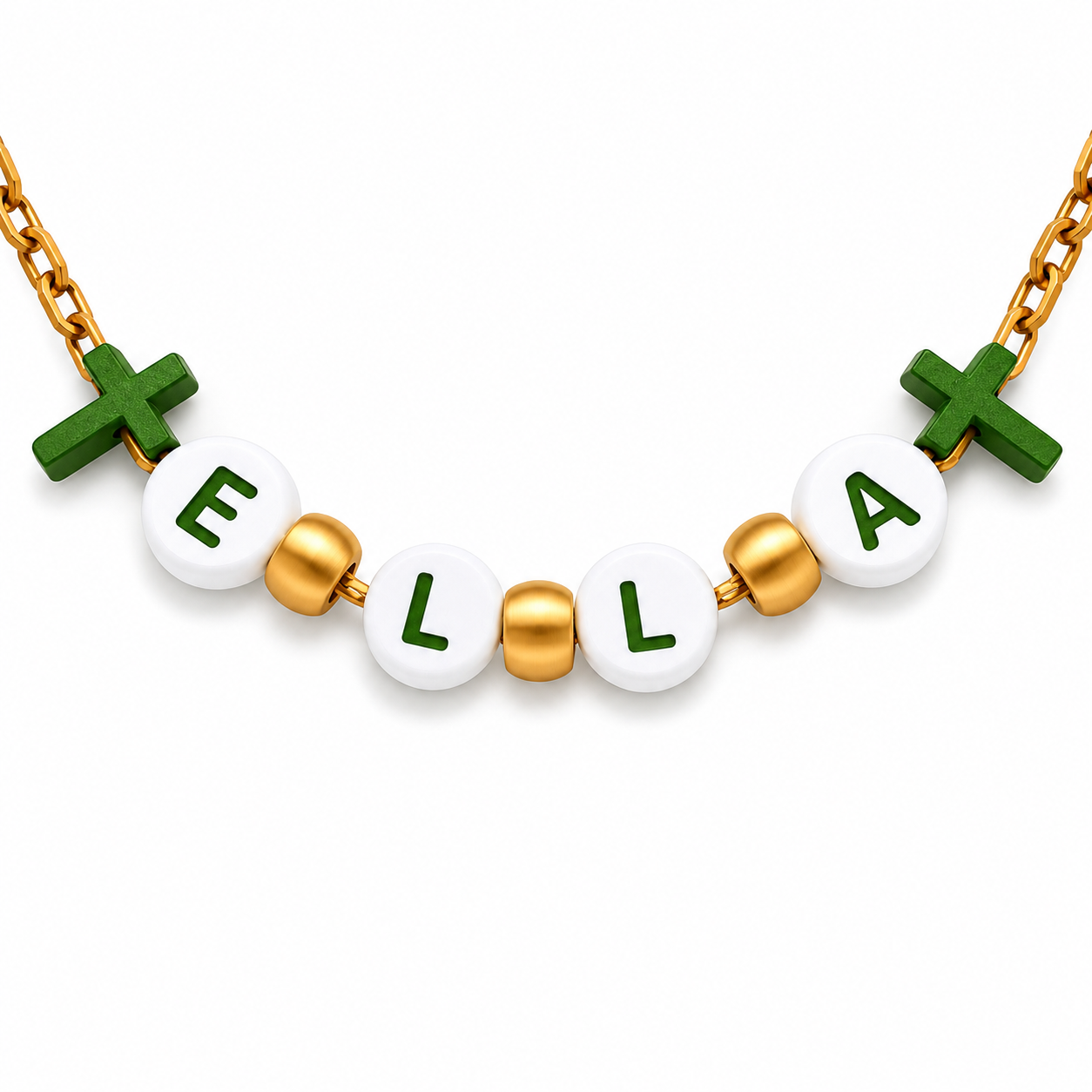 Custom 3D Printed Name Bead Garland | Memorial, Funeral or Party Celebration Prop