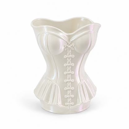 3D Printed Corset Makeup Brush Holder Custom Color available