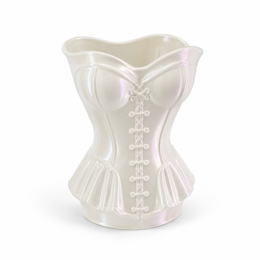 3D Printed Corset Makeup Brush Holder Custom Color available