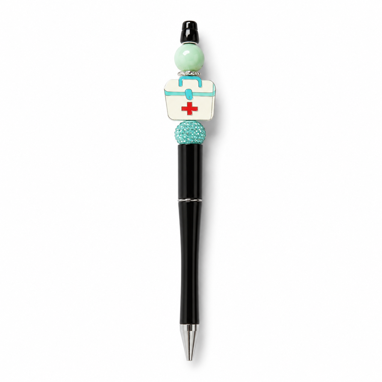 Handmade Beaded Pens – Silicone, Resin & 3D Printed Bead Designs