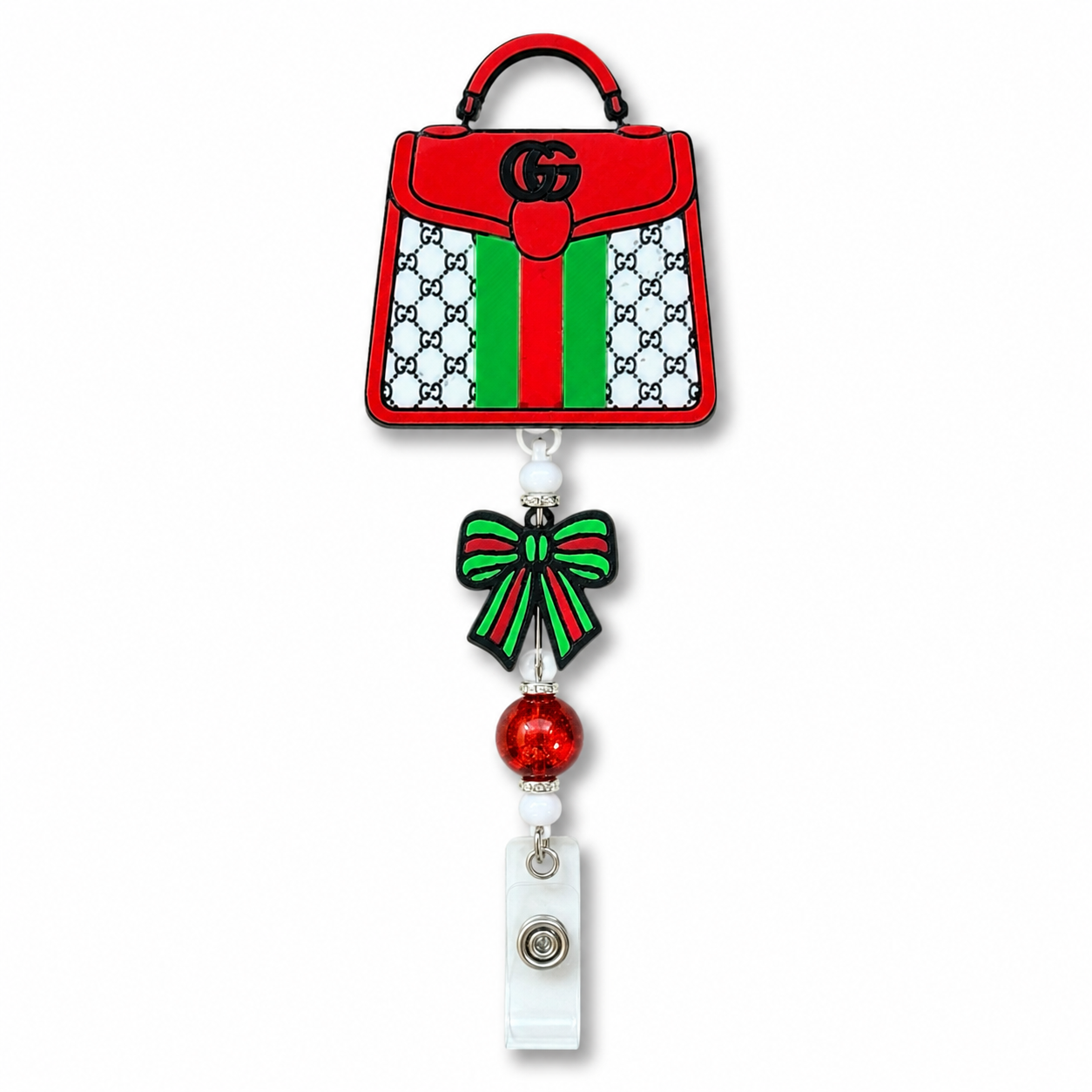 Handmade Beaded Badge Reels – Nurse, Faith & Fashion Inspired Designs