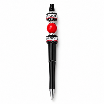 Handmade Beaded Pens – Silicone, Resin & 3D Printed Bead Designs