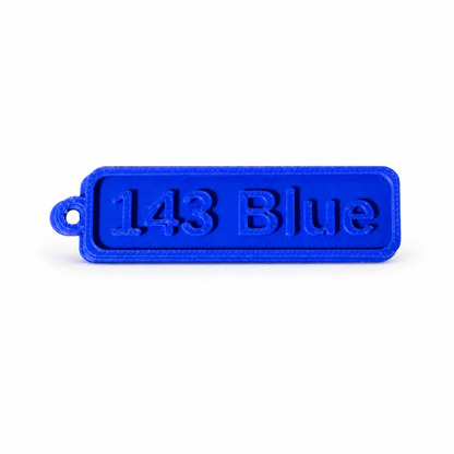 Custom 3D Printed Bag Tags