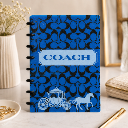 Custom 3D Designer-Inspired Notebook | Personalized Color & Brand Style