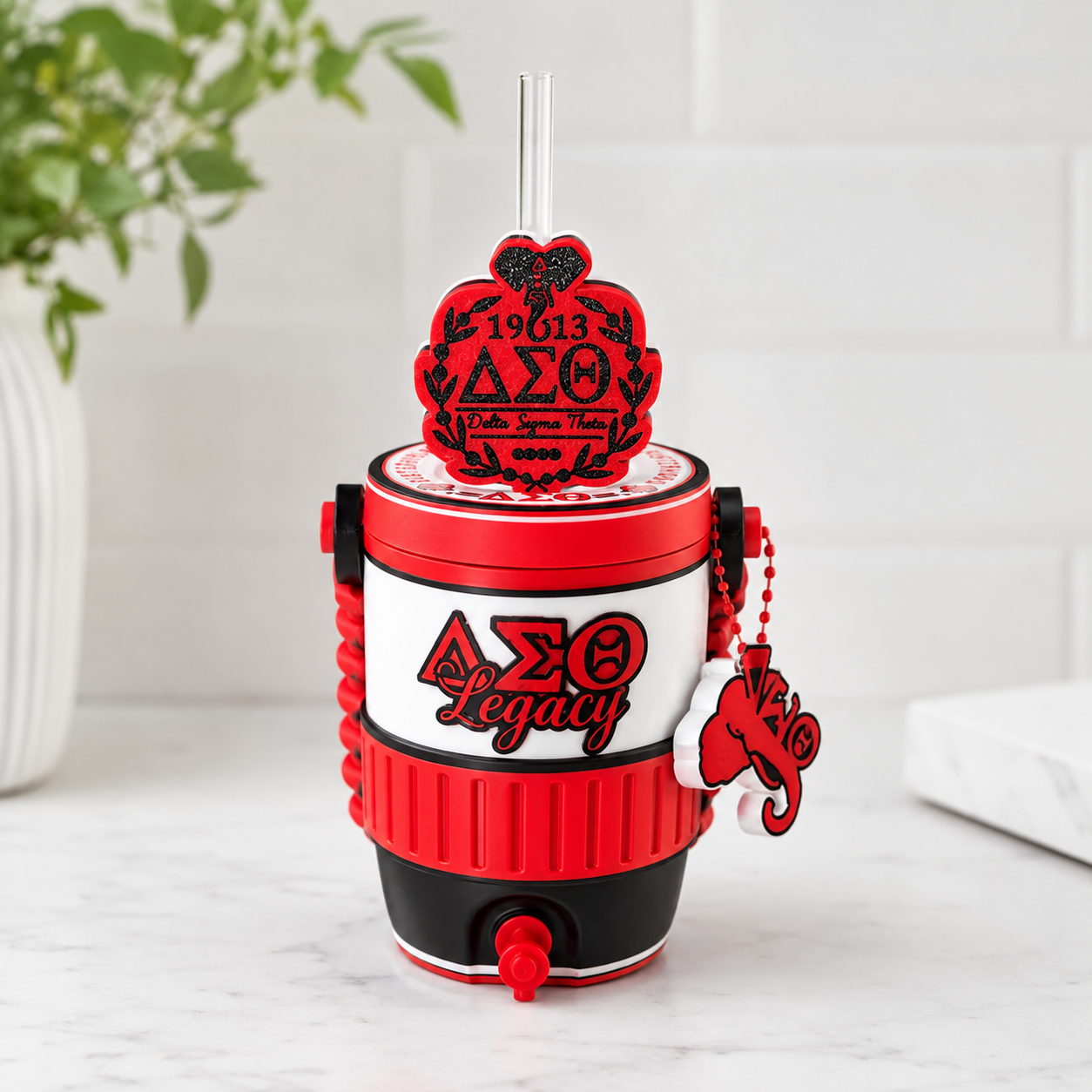 Custom 3D Can & Cup Cooler | Made-to-Order Drink Cooler with Straw & Accessories
