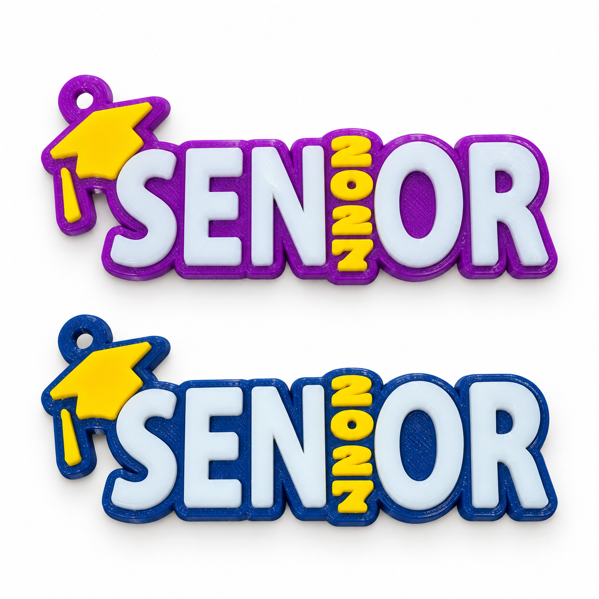 Senior "2027" 3D Keychain