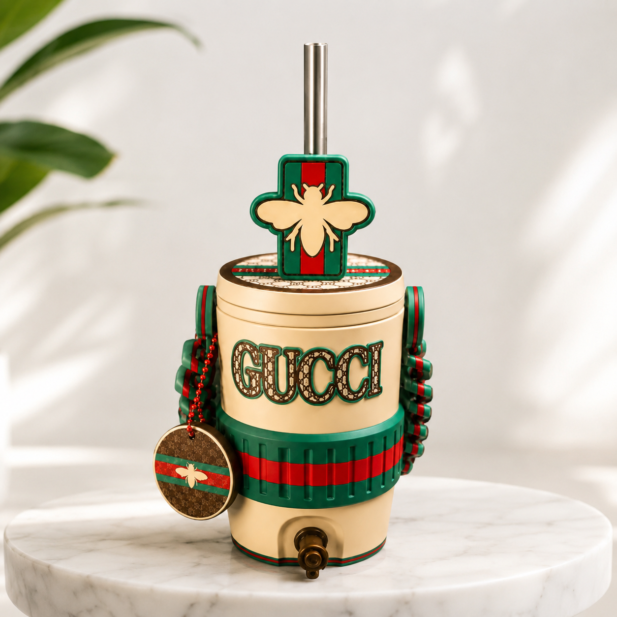 Custom 3D Can & Cup Cooler | Made-to-Order Drink Cooler with Straw & Accessories