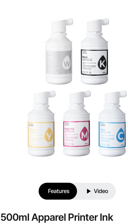 Xtool Apparel White Ink