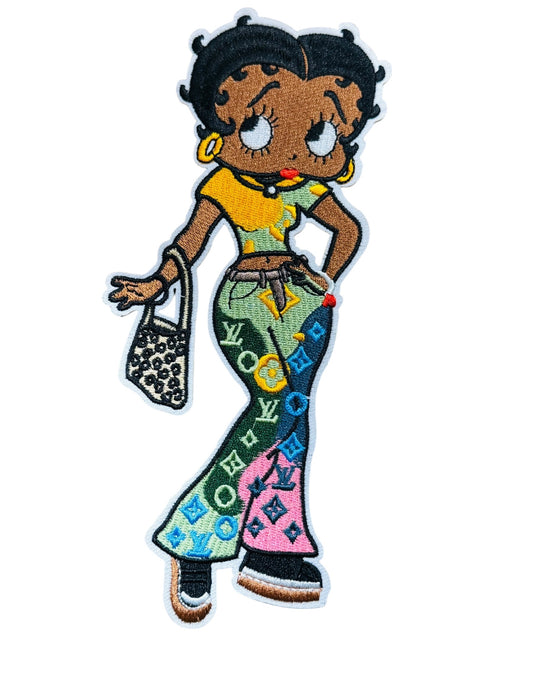 LV-INSPIRED GREEN MULTICOLORED BETTY