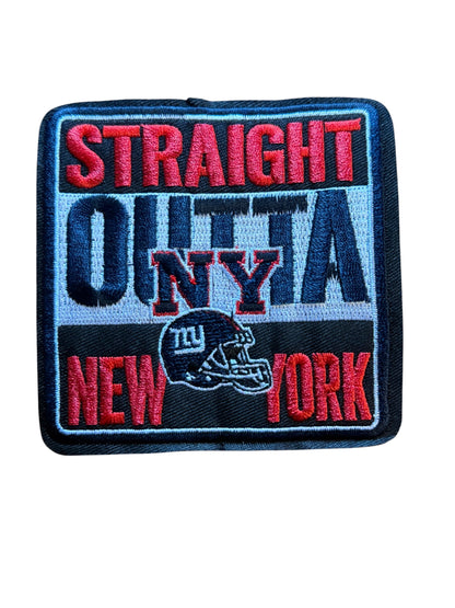 New York Giants Straight Outta New York Embroidered Patch