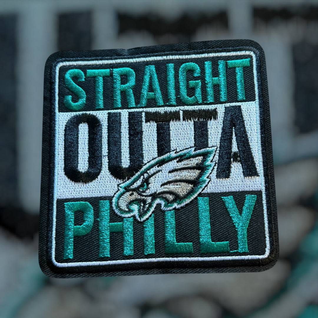 Philadelphia Eagles Straight Outta Philly Embroidered Patch
