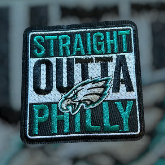 Philadelphia Eagles Straight Outta Philly Embroidered Patch